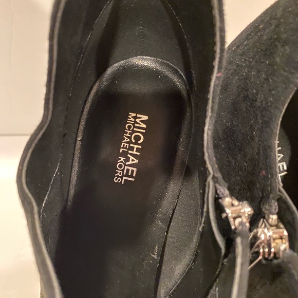 Michael Kors corrine bootie ankle boots black 9.5 - Picture 5 of 11